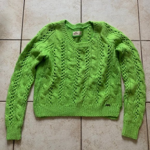 Hollister Sweaters - Hollister sweater, green, size small